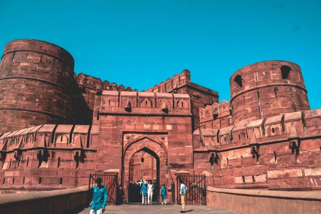 Agra Fort - Tourist access