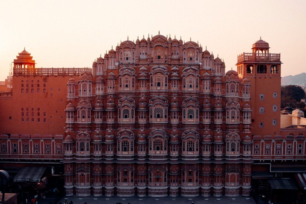 The Palace of Winds in Jaipur