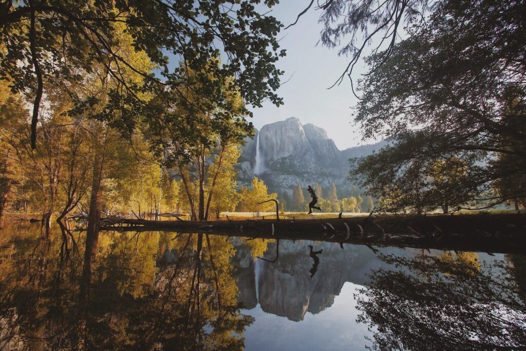 lake in Yosemite National Park
