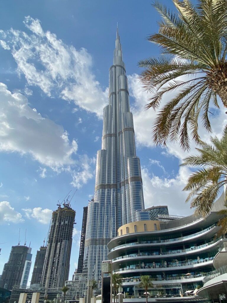 Burj Khalifa on a sunny day