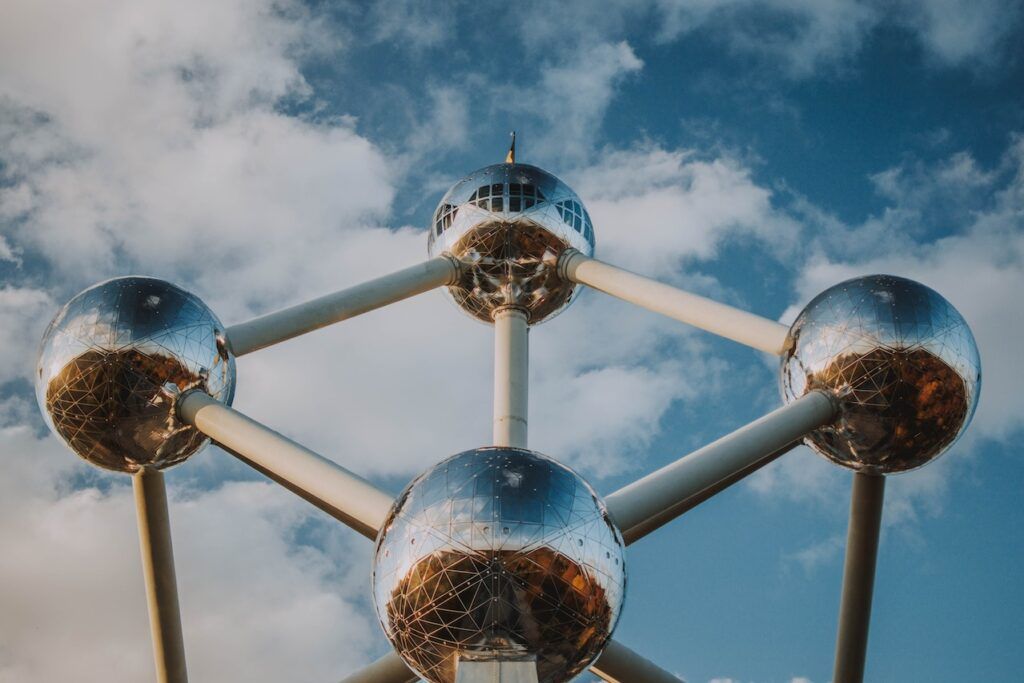 The Atomium spheres in Brussels