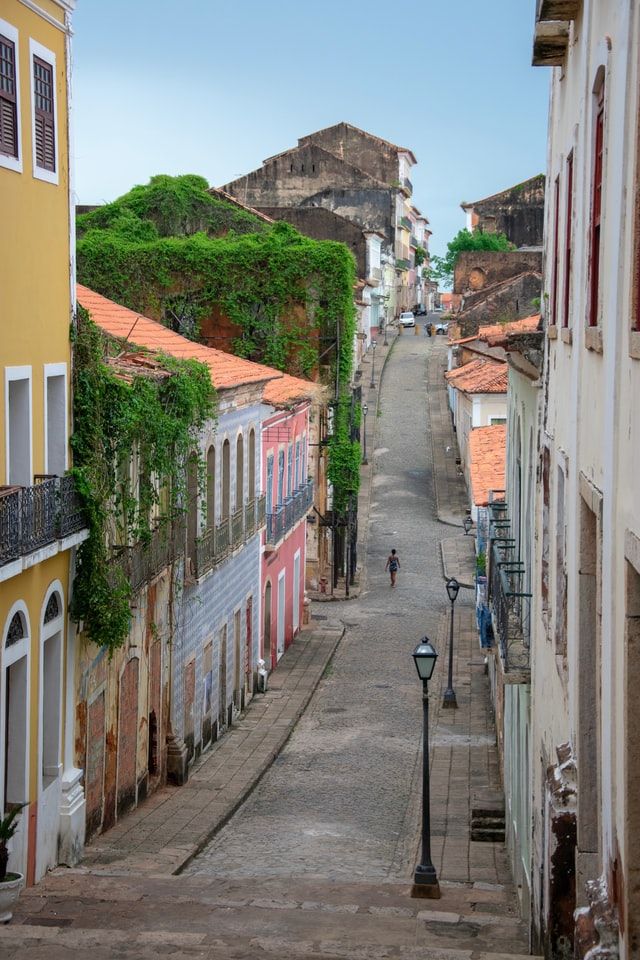 The historical buildings of Sao Luis