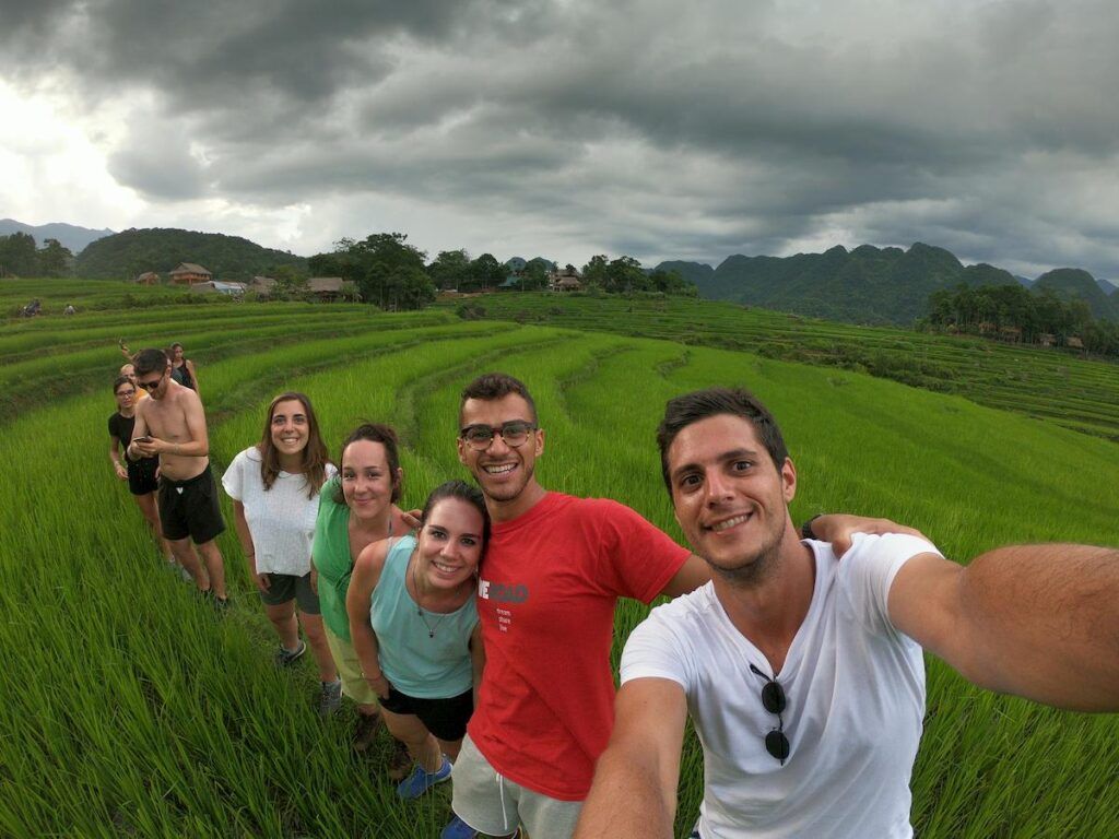 The rice fields of Mai Chau