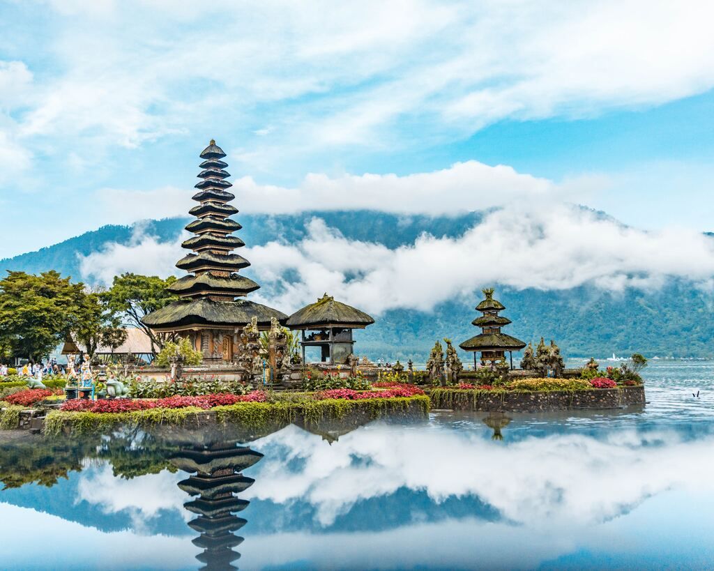 Ulun Danu Beratan Temple in Bali.