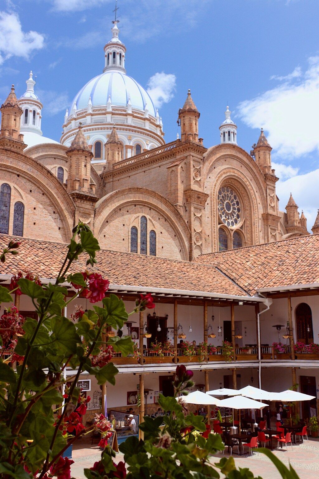 the dome of Cuenca Cathedral