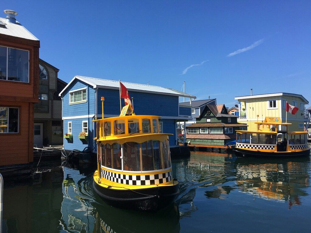 Water Taxis for getting around in Victoria, Canada