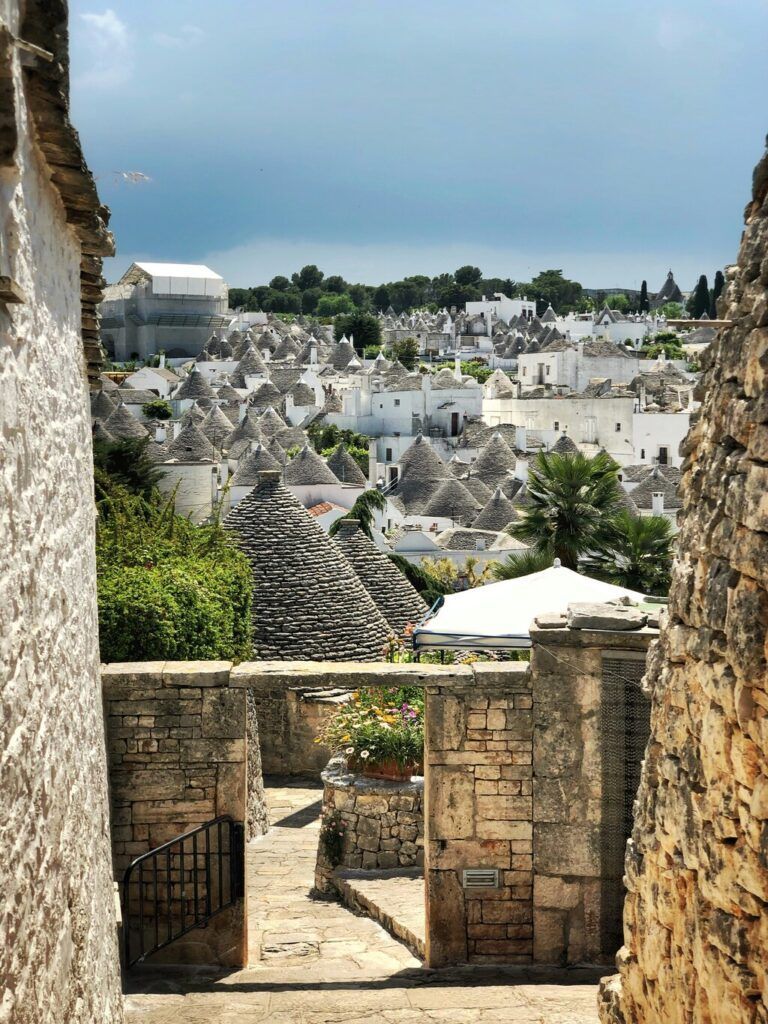 A picturesque view of Alberobello, Puglia, Italy