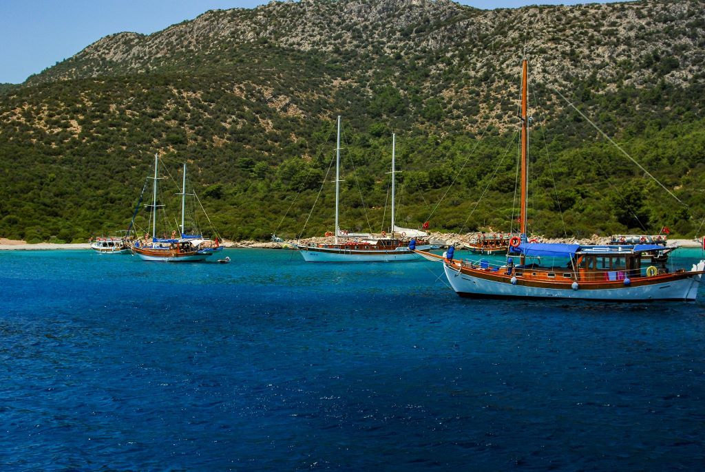 Traditional wooden sailboat "Caicco" Bodrum