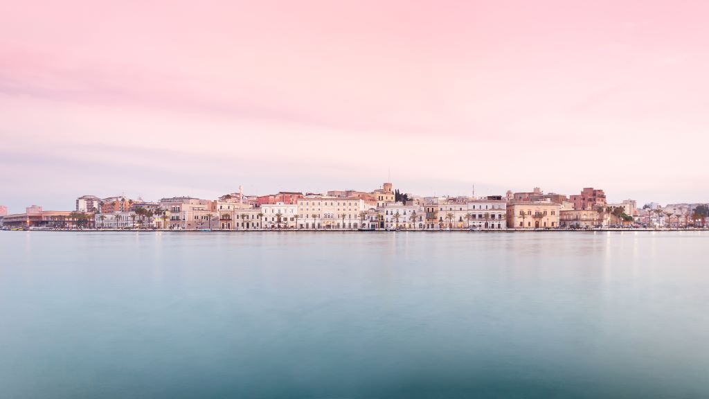 A panoramic view of Brindisi, Italy