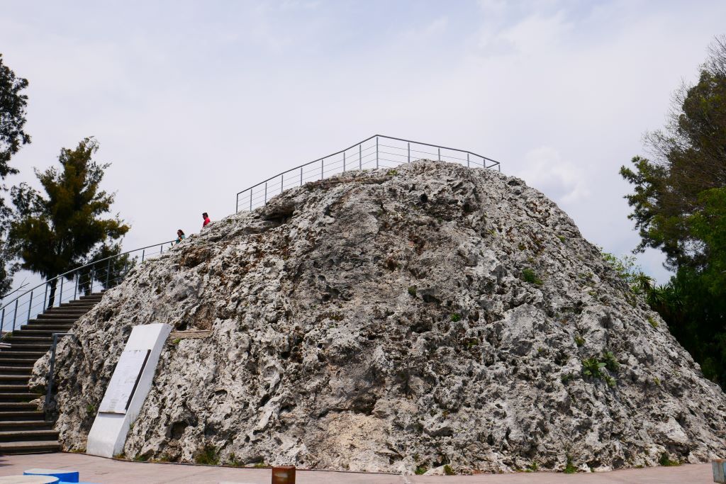 Cuexcomate Volcano, located in Puebla, Mexico