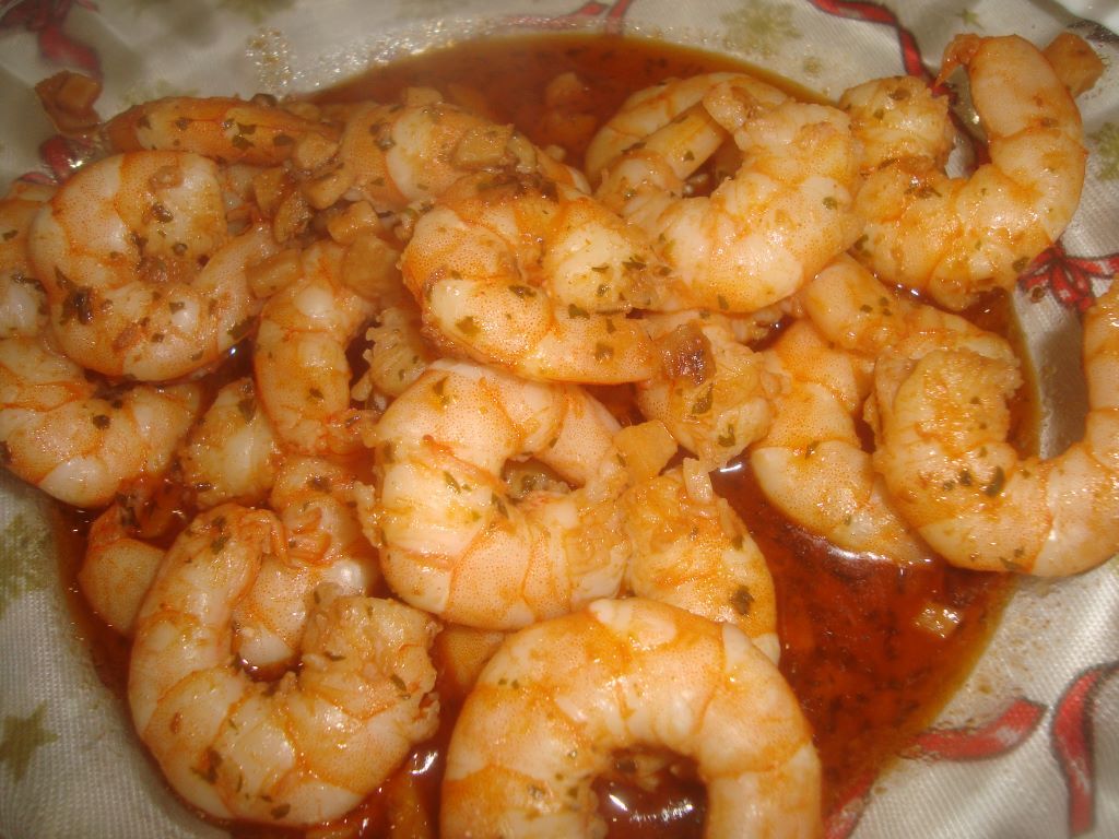 Gambas al ajillo