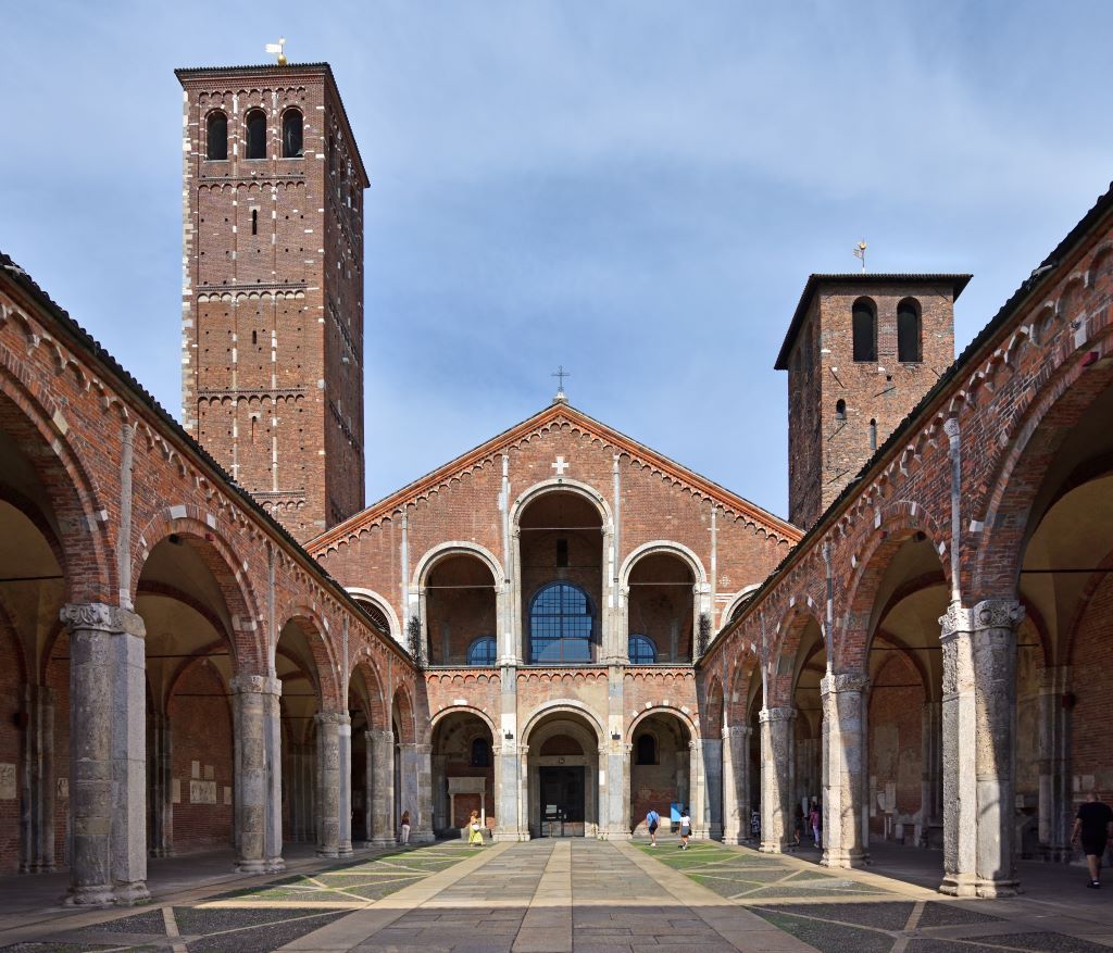 The Basilica of Sant'Ambrogio