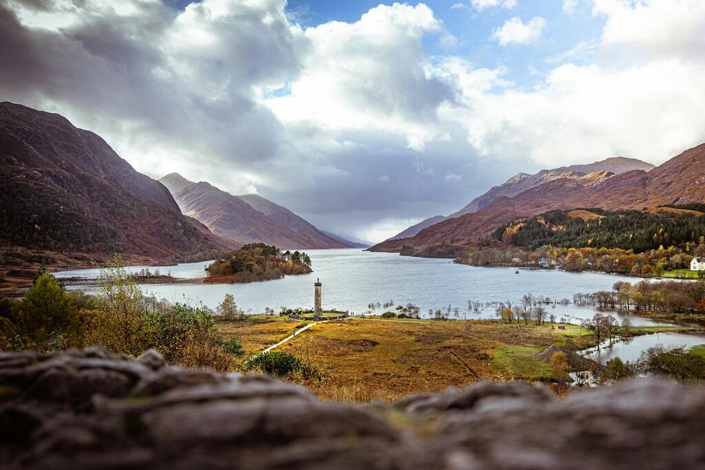 Loch Shiel in the Scottish Highlands, seen in several Hogwarts lake scenes