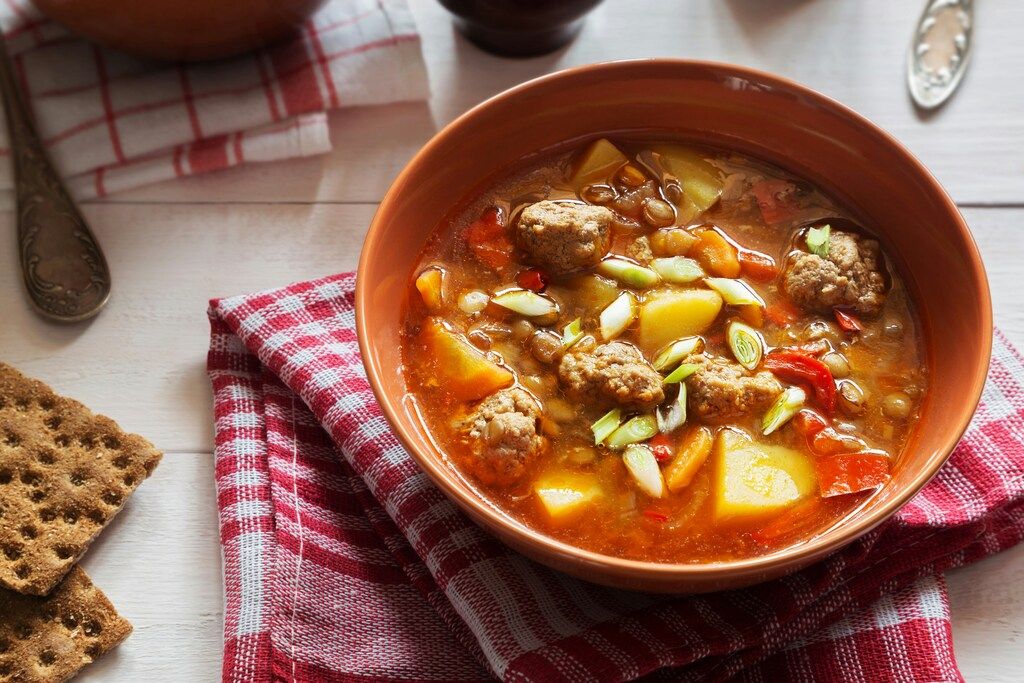 Kjötsúpa: one of the most traditional dishes and a national staple in Icelandic cuisine